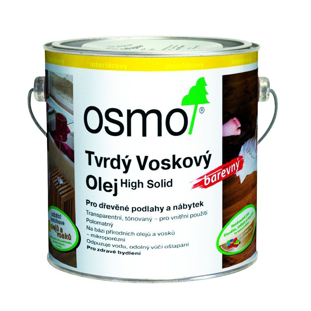 Olej tvrdý voskový Osmo 3040 bílý 0