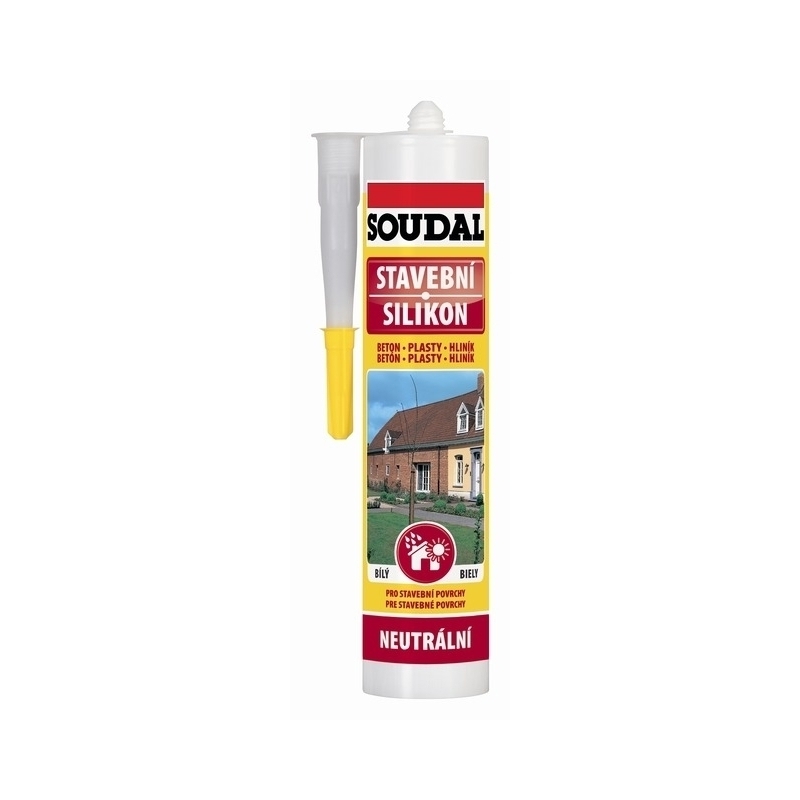 Silikon stavební Soudal šedý 300 ml Soudal