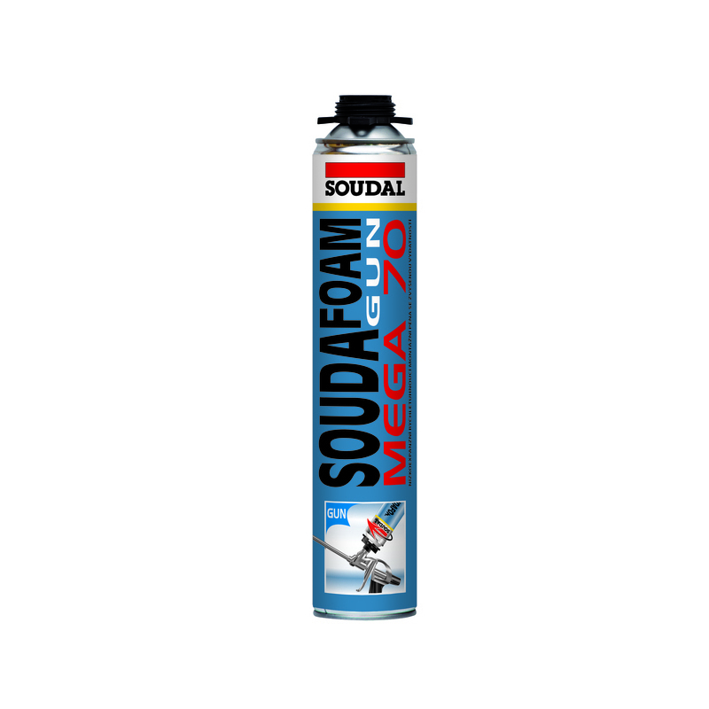 Pěna montážní Soudal SOUDAFOAM GUN MEGA 870 ml Soudal