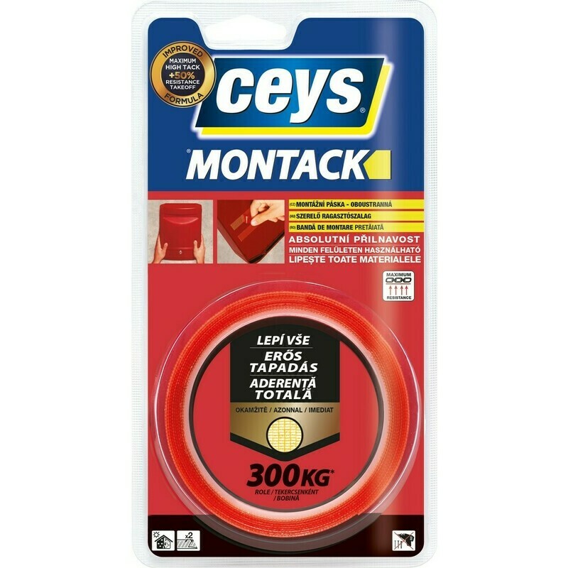 Páska montážní Ceys MONTACK Lepí vše okamžitě 2