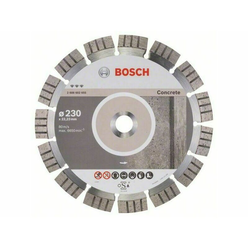 Kotouč řezný DIA Bosch Best for Concrete 230×22