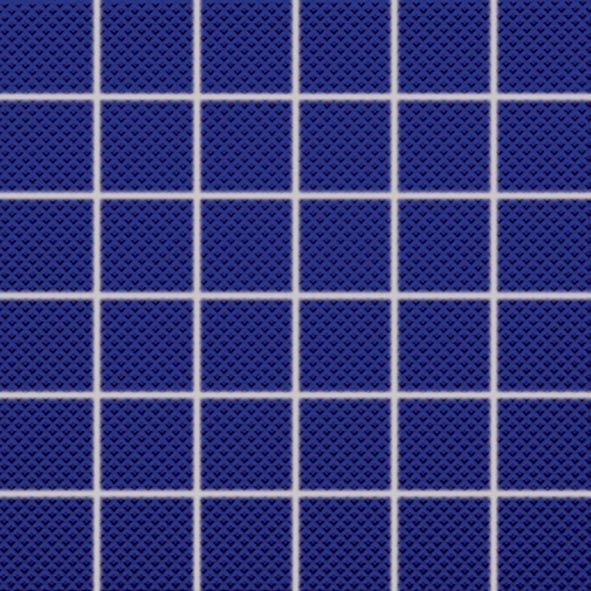 Mozaika Rako Color Two 5×5 cm (set 30×30 cm) tmavě modrá matná GRS05605 RAKO