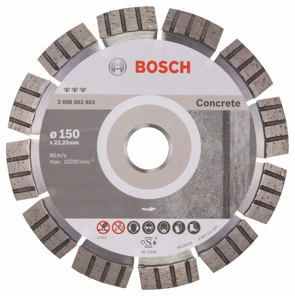 Kotouč DIA Bosch Best for Concrete 150×22