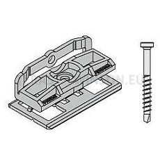Plastové spony se šrouby pro podkladní profil Twinson