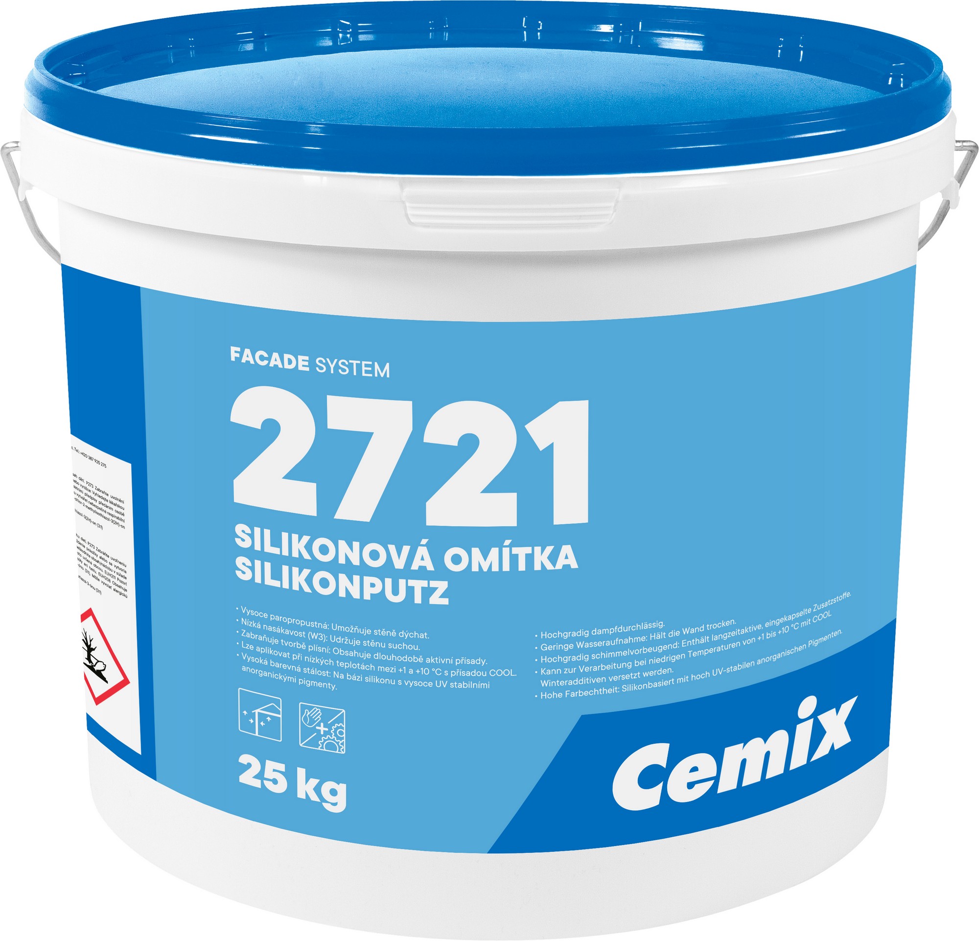 Omítka silikonová Cemix 2721 R 1