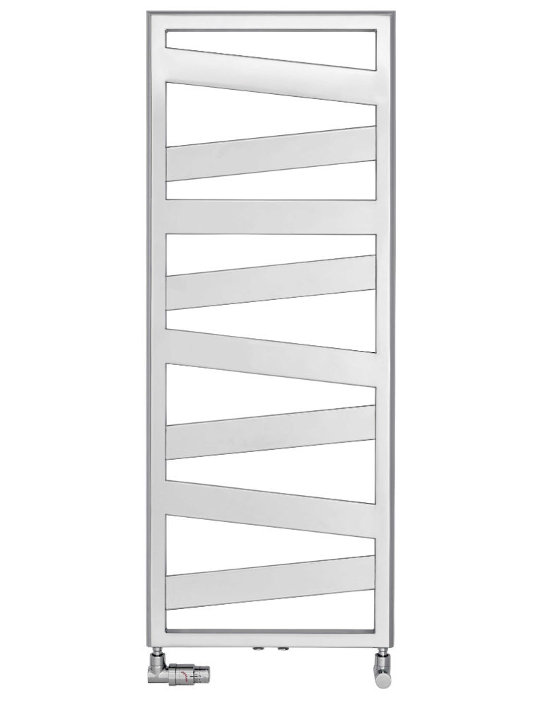 Radiátor trubkový Zehnder Kazeane RKC 500×1823 mm chrom Zehnder