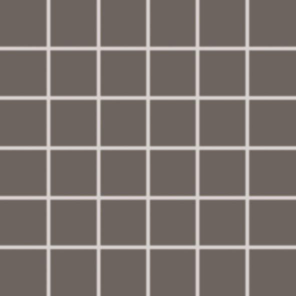 Mozaika Rako Taurus Color 5×5 cm (set 30×30 cm) tmavě šedá TDM05007