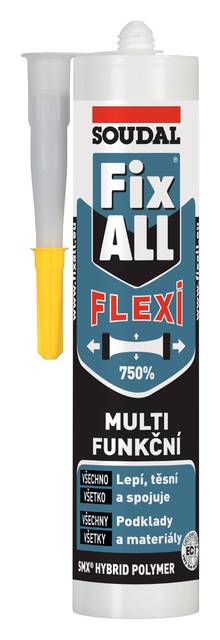 Tmel lepicí Soudal FIX ALL FLEXI černý 290 ml Soudal