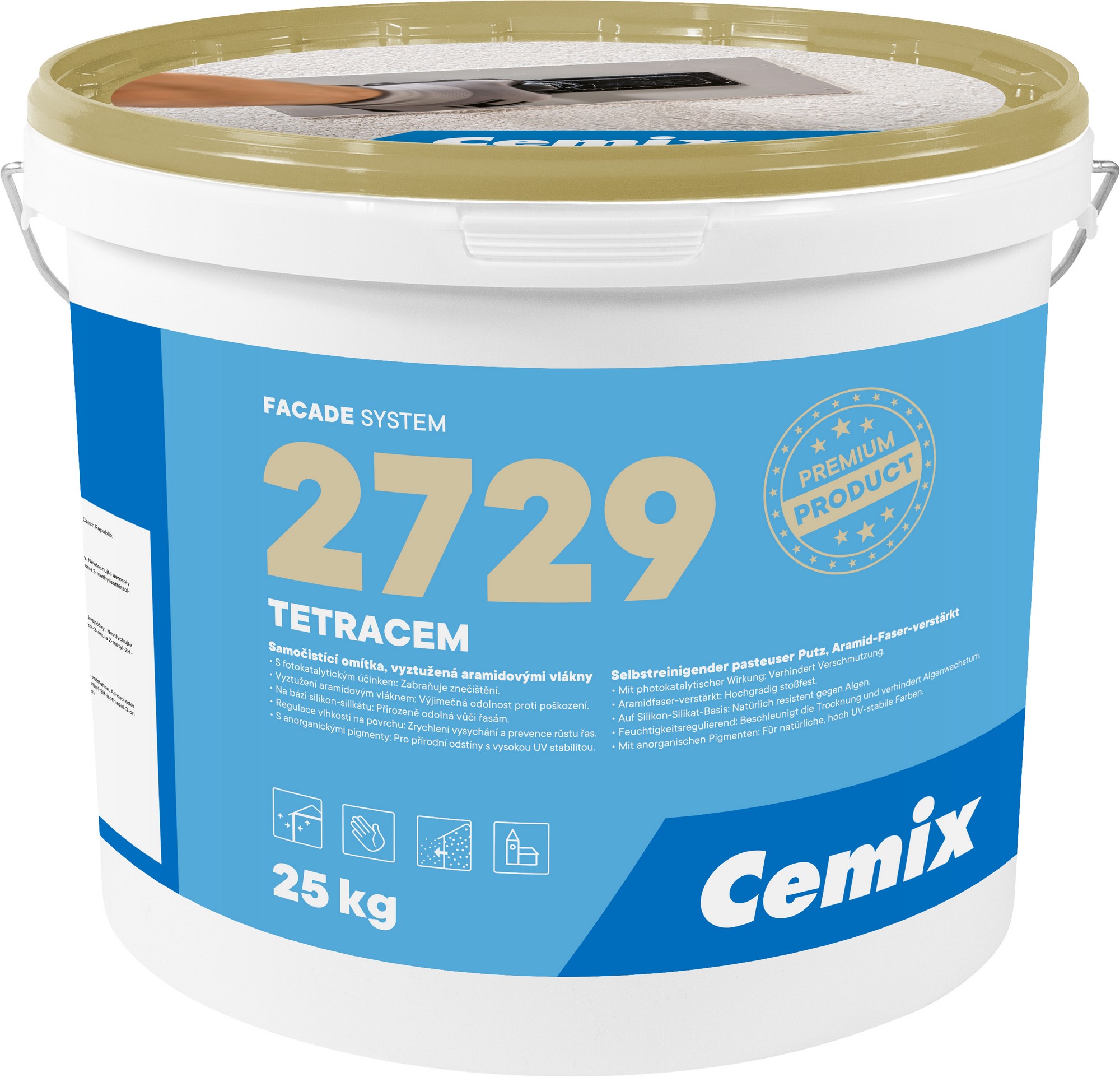 Omítka samočisticí Cemix 2729 TETRACEM Z 2