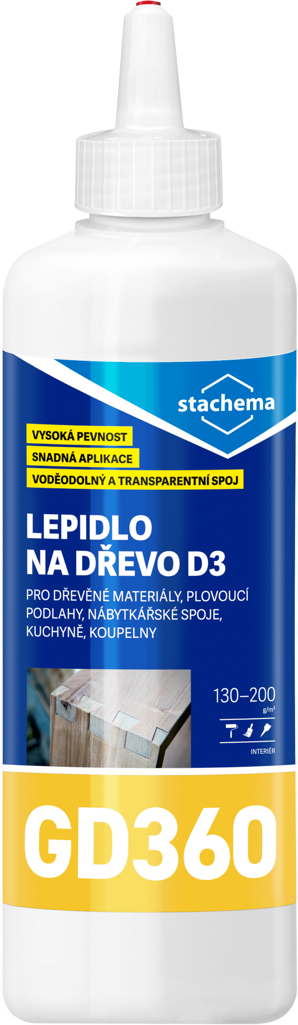 Lepidlo na dřevo D3 Stachema GD360 0