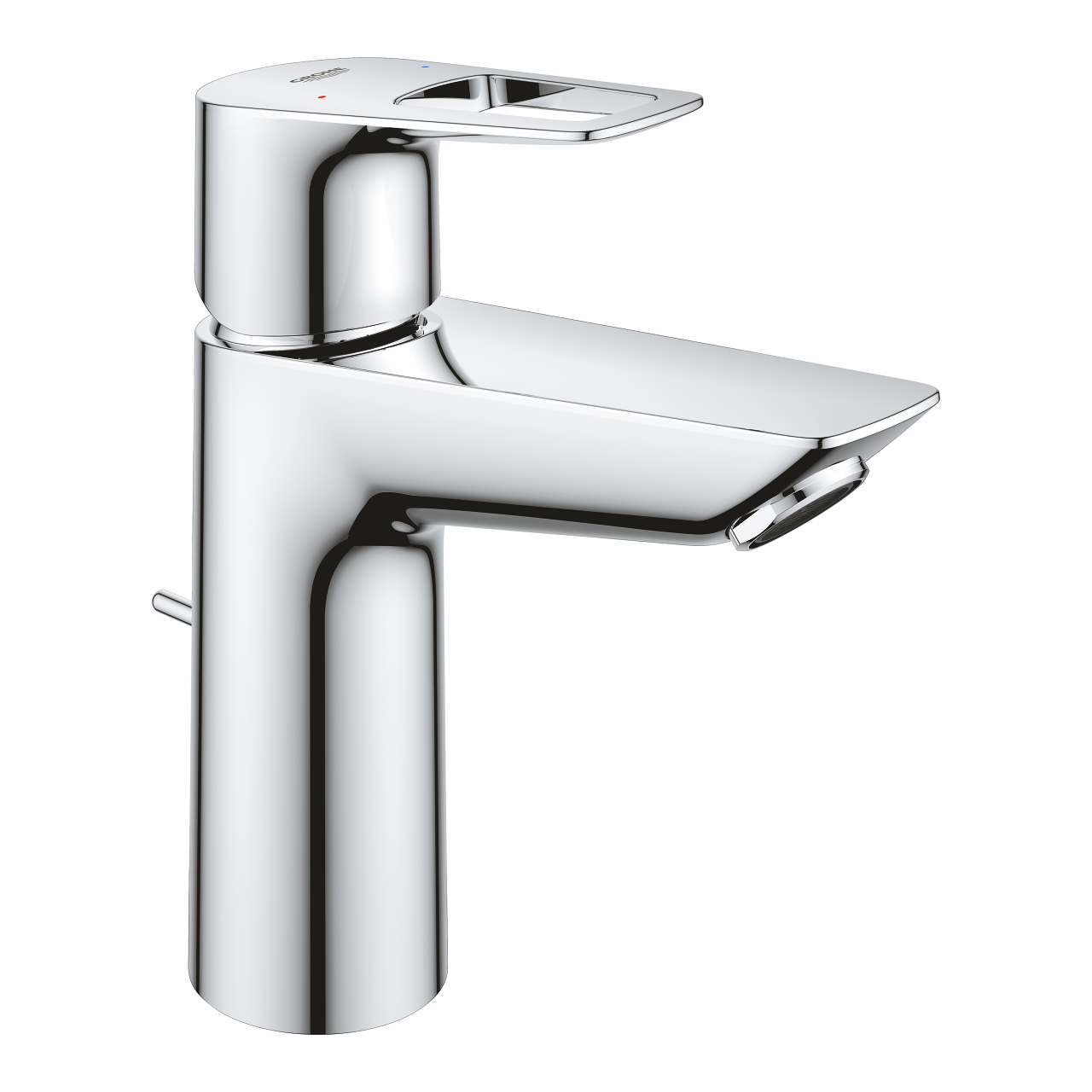 Baterie umyvadlová stojánková Grohe BauLoop velikost M chrom 23762001 GROHE